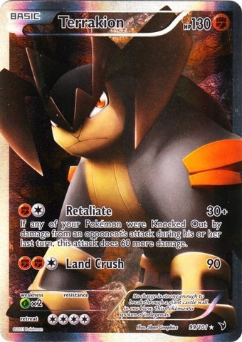 Pokemon - Terrakion (99) - BW - Noble Victories