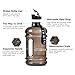 Dishwasher Safe New Material Tritan Plastic Hot Cold Water Jug Container Big Capacity 2.2L 75oz Half Gallon 1.3L 44oz 550ml Large Leakproof BPA Free Water Bottle for Fitness Camping Bicycle Gym