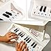 Toy Piano Electronic Piano Keyboard, Fajiabao 14 Keys Music Toy Keyboard Toy Set with Beautiful Light Gift for Children Kids Girls Boys Early Learning