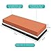 Whetstone Knife Sharpener Sharpening Stone Knife Sharpening Kit Knife Sharpener Stone Japanese Whetstone Kitchen 2 Side 3000/8000 Grit with Non- Slip Rubber Base (3000/8000 Grit)