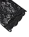 Meaneor Women's Plus Size V Neck Lace Empire Waist Long Evening Party Dresses (L-4XL)