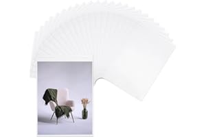 MECCANIXITY 25 Pack - 13 x 19 Inch Clear Resealable Cello Bags Plastic Poly Bag Fits Photos, Cards and Envelopes, Bracelet Pa