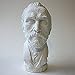 Torino Mini Van Gogh Head Plaster Cast Mannequin, Great for Artists, Artistic Piece, Color: White, Size: 3