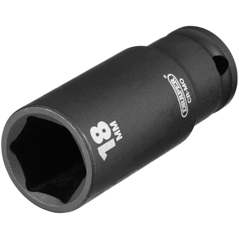 Draper Expert 06891 18Mm Impact Deep Socket 3/8Dr
