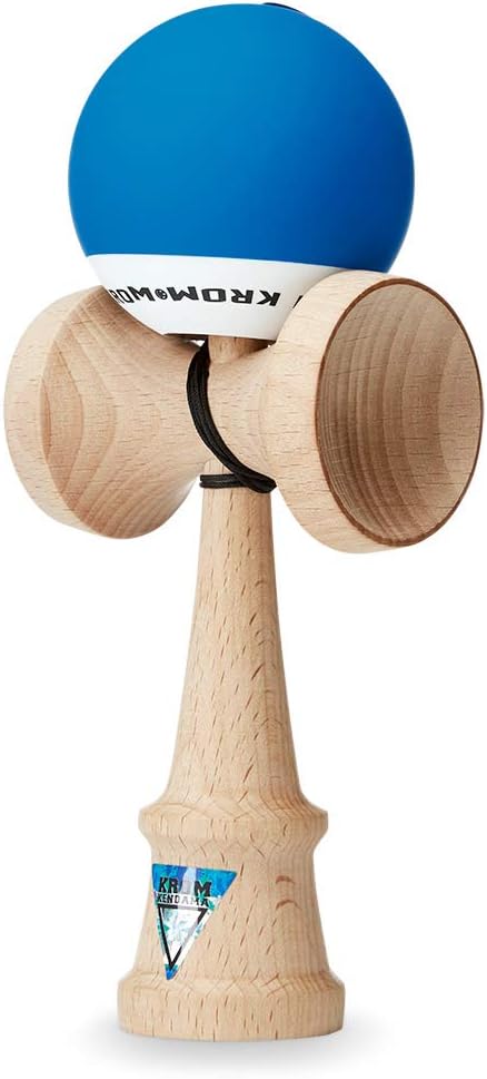 KROM Kendama Toy, Pop Dark Blue, Increased Cognitive Abilities, Improves Balance, Reflexes and Creativity - Image 3