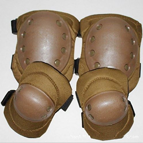 Khaki outdoor games real battle field dedicated protectors Black Hawk kneepad elbow brace length