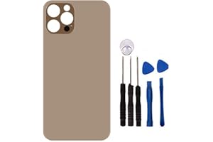 Replacement Rear Housing Battery Back Door Cover for iPhone 12 pro 6.1 inch, Glass Panel Battery Case Cover, with Adhesive Pr