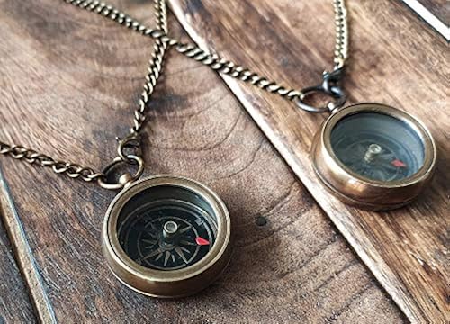 Your Tommy Your Tubbo Compass Necklace 