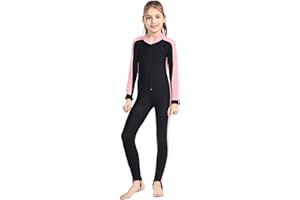 Labelar Kids Sunsuit Long Sleeve Swimwear One-Piece Bodysuit Swimsuit