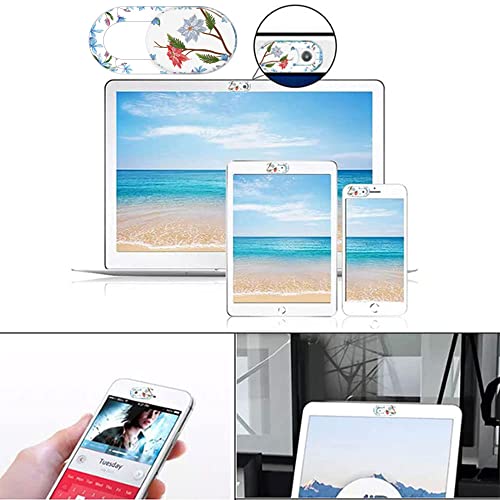 Laptop Camera Cover Slide Cute Flower 6 Pack, cam Cover Slide Phone