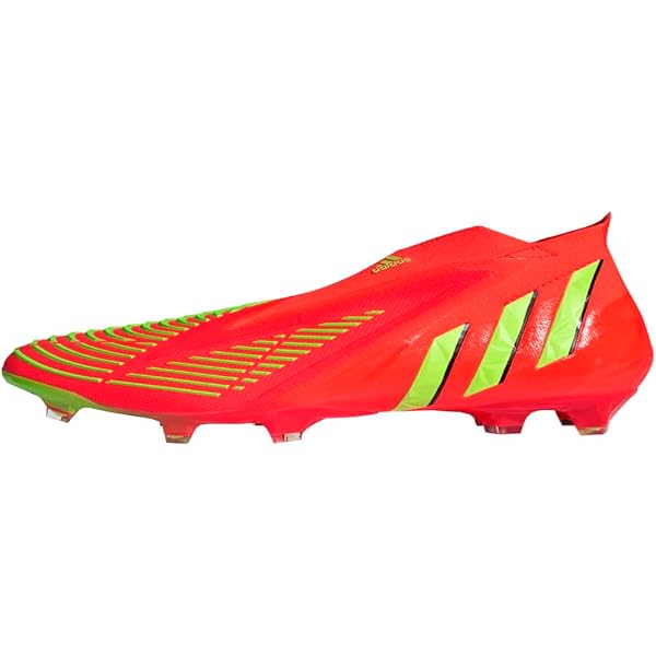 Amazon.com | adidas Predator Edge.1 Indoor Unisex Shoes Size 7.5, Color:  Solar Red/Solar Green/Core Black | Football