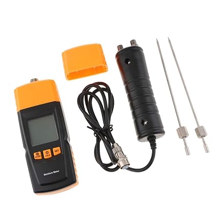 MagiDeal BENETECH GM620 20-95% LCD Digital Moisture Meter Wood Timber Damp Tester Detector for Measuring Firewood, Furniture, Floor, Trees