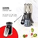 Kitchen Set, 7 Piece Cooking Utensils & Grater Shredder Hanger Holder, Nonstick, Household Items