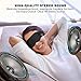 Sleep Mask Headphones, Bluetooth Eye Mask, Headband Headphones with Built -in Speakers, Wireless Headphone for Sleeping, Meditation, Insomnia