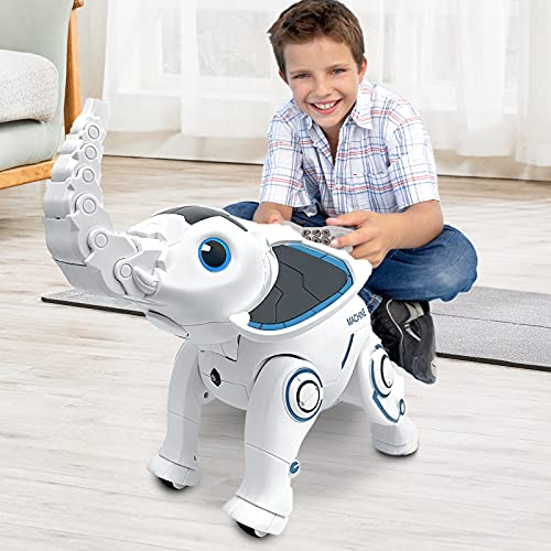 Remote Control Elephant Robot Toy for Kids RC Elephant Toys Gift