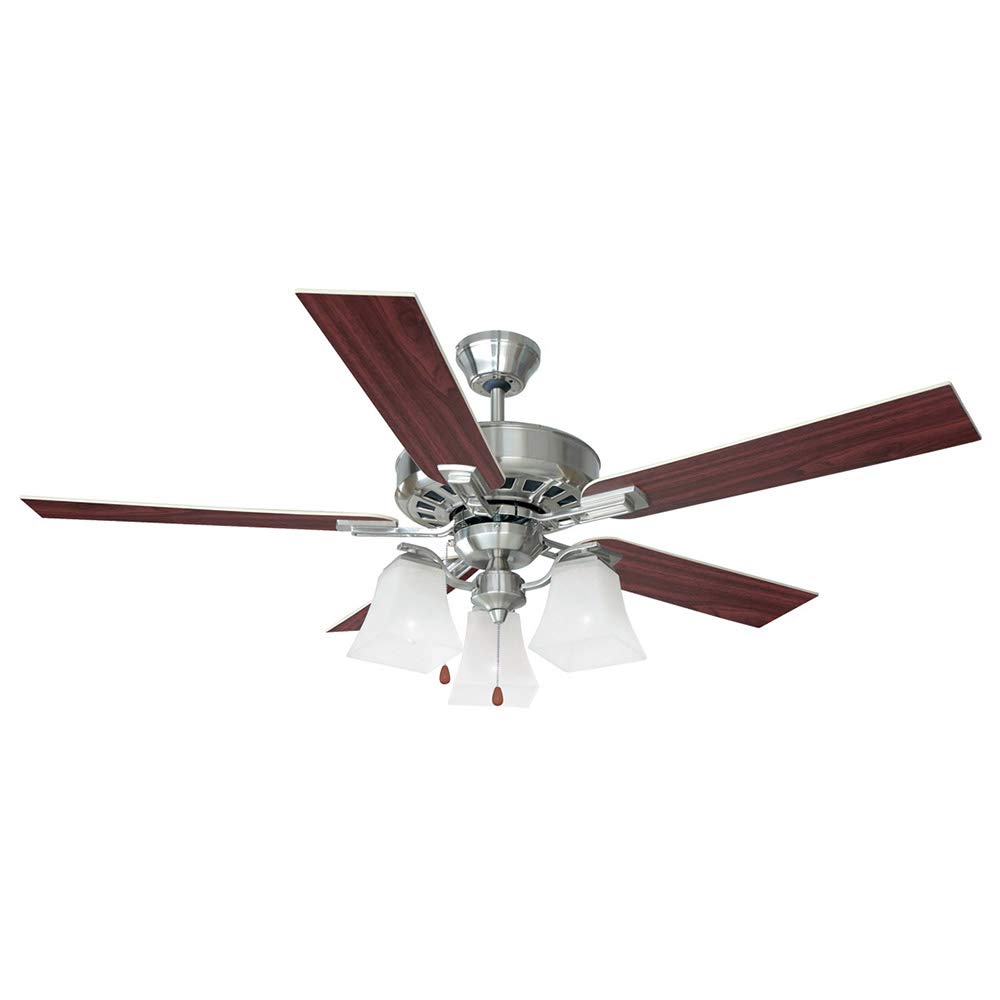 Best Progress Lighting Torino Collection 3-Light Ceiling Fan Light