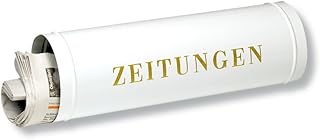 Burg-Wächter Zeitungsrolle mit Kunststoffabdeckung, Briefkastenergänzung, 800 W, Weiß