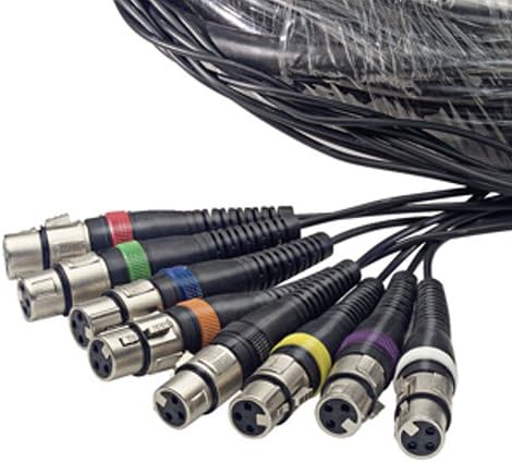 Stagg SML30/8XF8XM E 50 m Cable, Black - Image 3