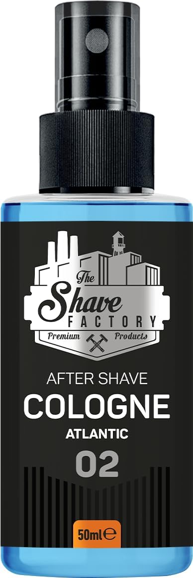 The Shave Factory After Shave Cologne 50ml 02 Atlantic Men Fresh Scent