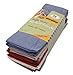 Eurow Microfiber Waffle Weave Kitchen Towels, Fast Dry, Lint-Free, Super Absorbent, Reusable Dish Towels, Multi-Color Set for Drying, Polishing, and Cleaning, 16x28 Inches, 10-Pack