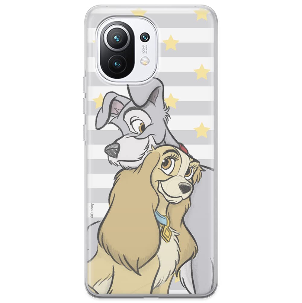 ERT GROUP mobile phone case for Xiaomi 11 original and officially Licensed Disney pattern Lady and the Tramp 001 optimally adapted to the shape of the mobile phone, case made of TPU