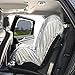 Big Ant Car Seat Sunshade Covers, Infant Car Seat UV Protection Cover Protector + Bonus Car Window Sun Shade Keep Baby Toddler Cool and Safety