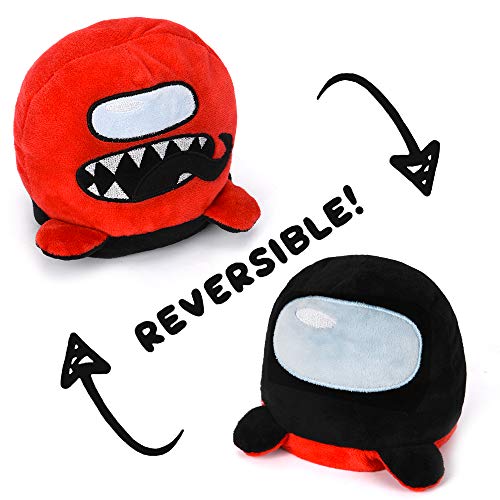 Toy Storage World Reversible Plushie Octopus Stuffed Animal Mood