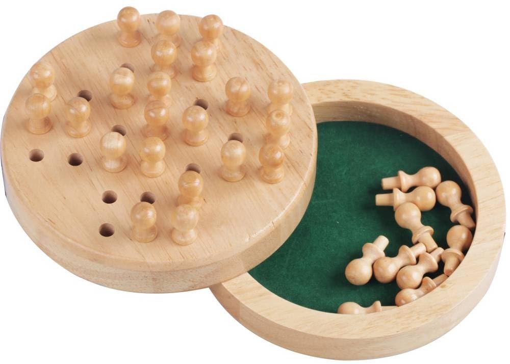 Natural Games Solitaire Wood 12 cm
