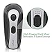 Cordless Electric Kitchen Hand Mixer - Portable Handheld Rechargeable Stainless Steel Whisk Machine with 3 Speed Settings - For Egg, Cake, Dough, Glue Pudding, Bread, Cookies - NutriChef PKHNDMX32, Black