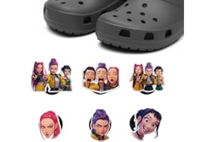 Shoe Charms Anime Movie 2D Decorative Charm Birthday Merchandise Demon Fans Party Favor Gifts for Men Women Adults Children 6