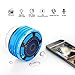 Shower Speaker, Auto Tech Waterproof Bluetooth Speaker, FM Shower Radio, Mic, and LED Mood Lights, Super Bass and HD Sound for Bathroom, Pool, Beach, Kitchen & Outdoor | Portable & Wireless Speaker