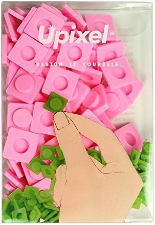 Upixel Large Pixel Chips - Create Pixel Art on Backpacks, Purses, iPhone Cases &amp; More – Fuchsia