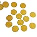 Threemart Gold Party Supplies Gold Glitter Grand Paper Dots Hanging for Bachelorette,Wedding, Birthday Party Decoration-4 Pack … (Gold)