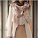 eFuture(TM) Pink Fashion Women Girl Lady Gaze De Paris Beige Porcelain Pattern Long Scarf Wrap Silk Scarves +eFuture's nice Keyring
