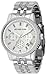 Michael Kors Watches Silver Chronograph with Stones Watch