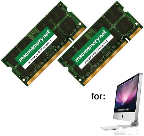 MacMemory Net 6GB DDR2-667 PC2-5300 DDR2 667Mhz SO-DIMM Kit for Apple iMac (4GB + 2GB)