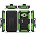 Galaxy Express 3 Holster Case, CoverON [Explorer Series] Holster Hybrid Armor Belt Clip Hard Phone Cover For Samsung Galaxy Express 3 Holster Case - Green Neon