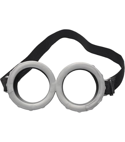 Sun-Staches Offiicial Minion Goggles with Santa Hat, Christmas Party Favors, UV400, One Size Fits Most : Toys & Games