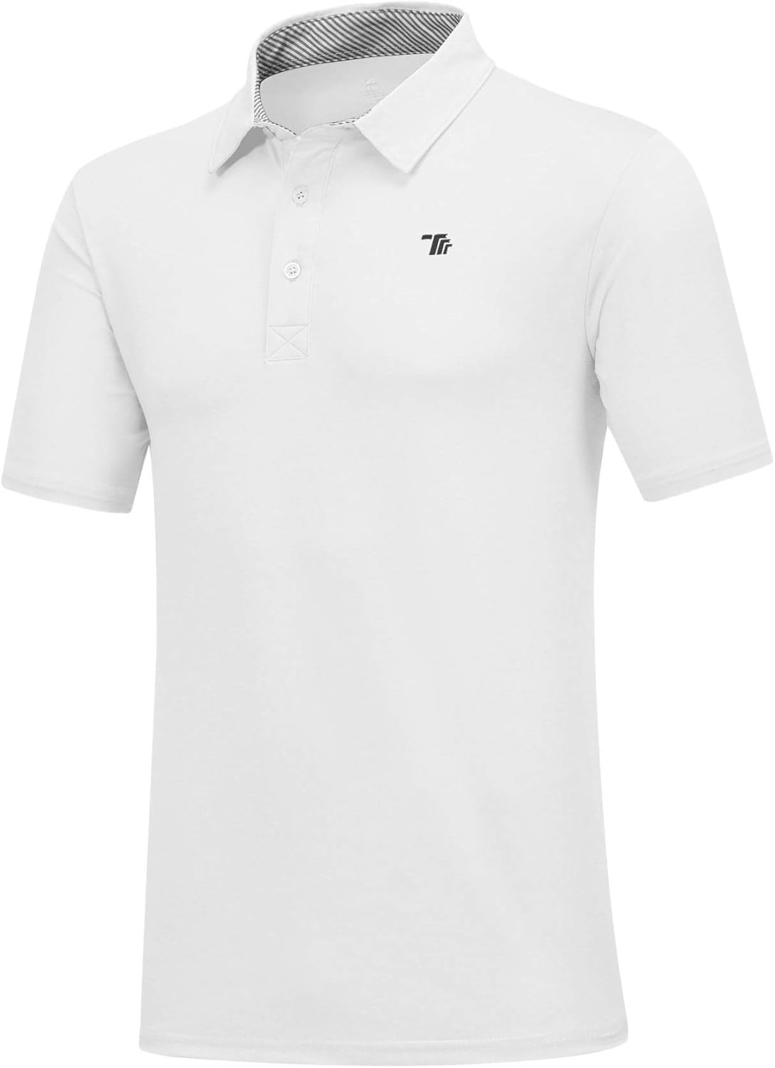 MoFiz Men’s Short Sleeve Golf Polo Shirt Quick Dry Sport Shirt Collared Athletic T-Shirt: Clothing