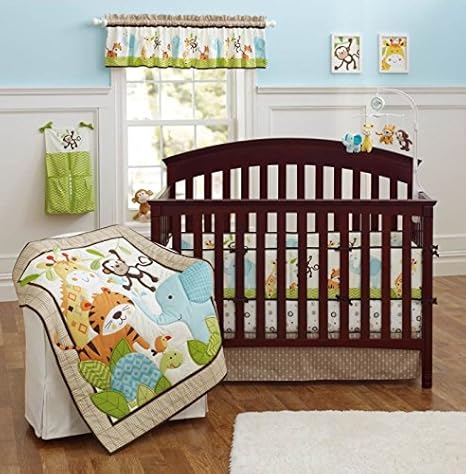 jungle cot bed duvet cover