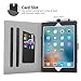 iPad Mini Case, Apple iPad Mini 2 Case, iPad Mini 3 Case Cover, Cambond Ultra Slim / Slim Fit Case Cover with Card Slots and Stylus Holder, Protective Premium PU Leather (Black)