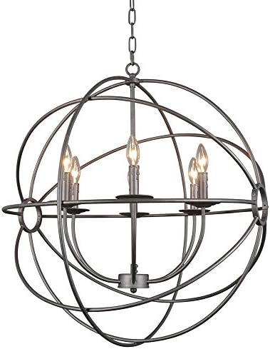 World Modern Design RM-1022-20 Rossana Pendant Lamp, brown
