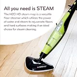 H2O 5-in-1 Steam Mop & Handheld Cleaner 1500W 450ml Tank 3 Steam Levels view 10