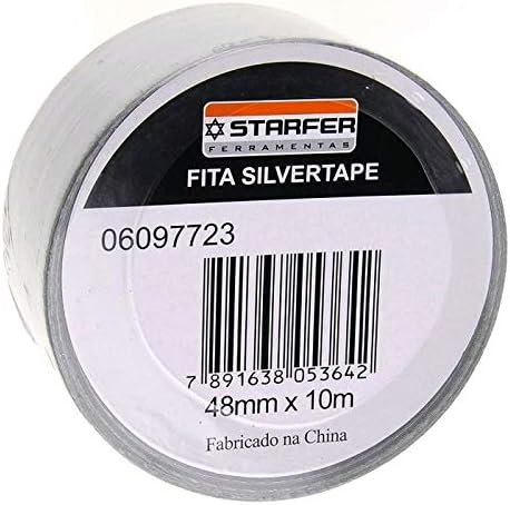 Fita Silvertape 48mm x 10 Metros Starfer
