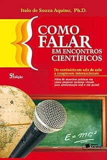 Livro COMO FALAR EM ENCONTROS CIENTÍFICOS