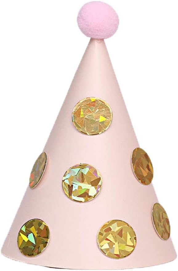 6PCS Happy Birthday Party Hats Cute Hats Kids Hats Unisex Adult Size Fancy Dress Party Hats… (style2): Health & Personal Care