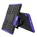 MediaPad T3 10 9.6 Inch Heavy Duty Case DWaybox Hybrid Armor Hard Back Cover Case with Kickstand for Huawei MediaPad T3 10 9.6 Inch (Purple)