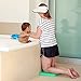 Thick Kneeling Pad, Garden Kneeler for Gardening, Bath Kneeler for Baby Bath, Kneeling Mat for Exercise & Yoga, Knee Pad for Work, Floor Foam Pad, Extra Large (XL) 18 x 11 x 1.5 Inches, Green