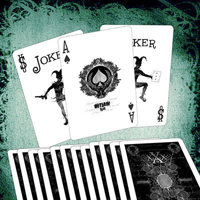 MMS Outlaw Bicycle Deck by US Playing Card Trick