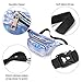 Holographic Fanny Pack,iSPECLE Neon Belt Bag for Festival Party Women Men